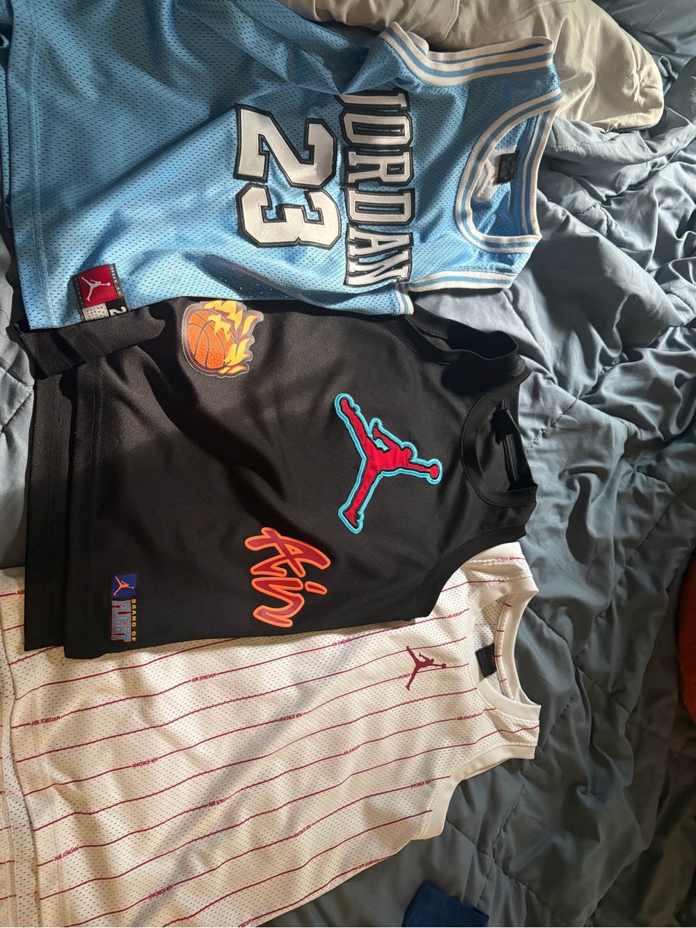 Jordan Jerseys - lot of 3 (all youth medium)